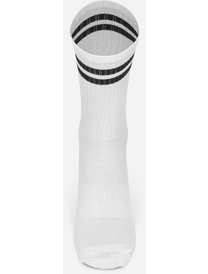 Mr. Socks L 05004 Tenisové ponožky „Basic“ 88.5004 biele/čierne Mr. Socks L 05004 Tenisové ponožky „Basic“ 88.5004 biele/čierne