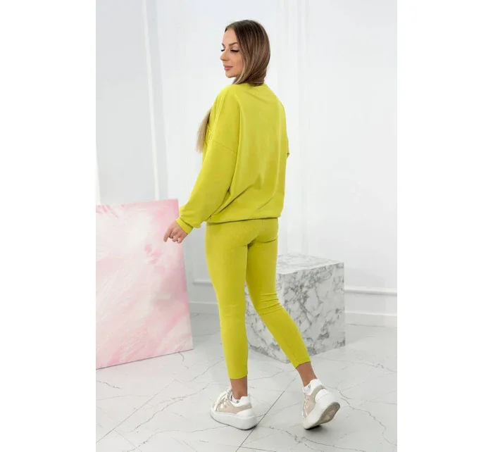 model 18753683 bavlněná souprava pistácie - K-Fashion