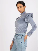 Halenka DHJ BZ model 17087084 šedá - FPrice Halenka DHJ BZ model 17087084 šedá - FPrice