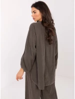 IT KS košeľa 233607.63 tmavá khaki IT KS košeľa 233607.63 tmavá khaki