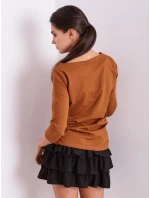 Blúzka CZ BZ 1694.08 svetlohnedá Blúzka CZ BZ 1694.08 svetlohnedá