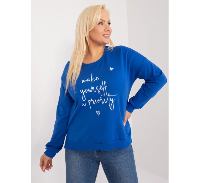 Blúzka RV BZ 9173.29X kobalt