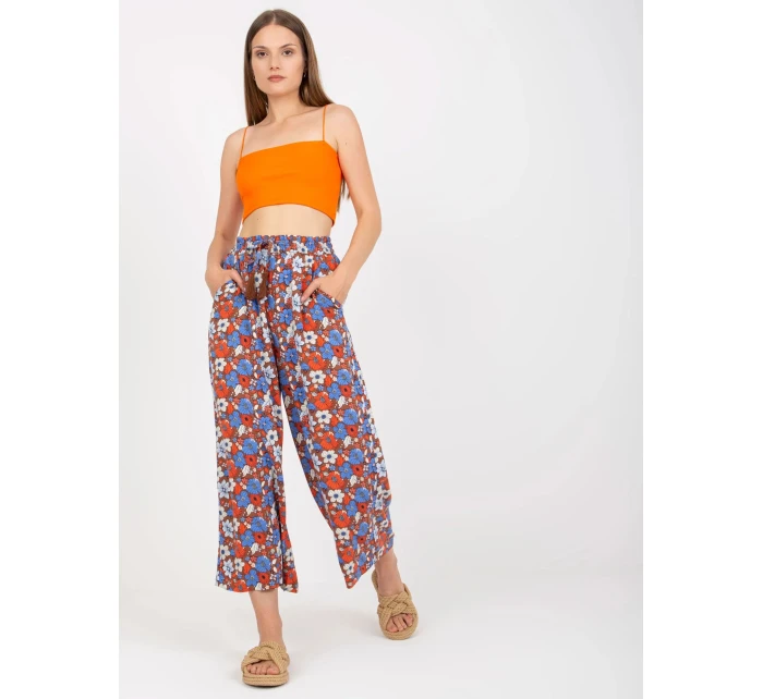 Dámske nohavice D73781M62237A hnedé - Sublevel Dámske nohavice D73781M62237A hnedé - Sublevel