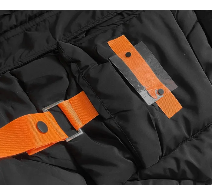 PUCHOWA KURTKA DAMSKA Z  CZARNA model 21244218 - Ann Gissy