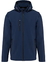 K 422 Unisex 3vrstvá softshellová bunda s kapucí model 22509047 navy - Kariban