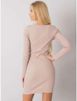 Šaty RV SK 5079 1.17P béžová Šaty RV SK 5079 1.17P béžová