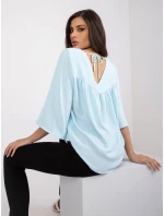 Halenka model 20243100 světle modrá - FPrice Halenka model 20243100 světle modrá - FPrice