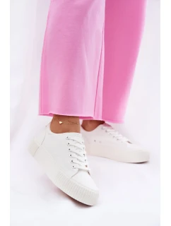 Tenisky na platforme model 211349 Vykročte štýlovo