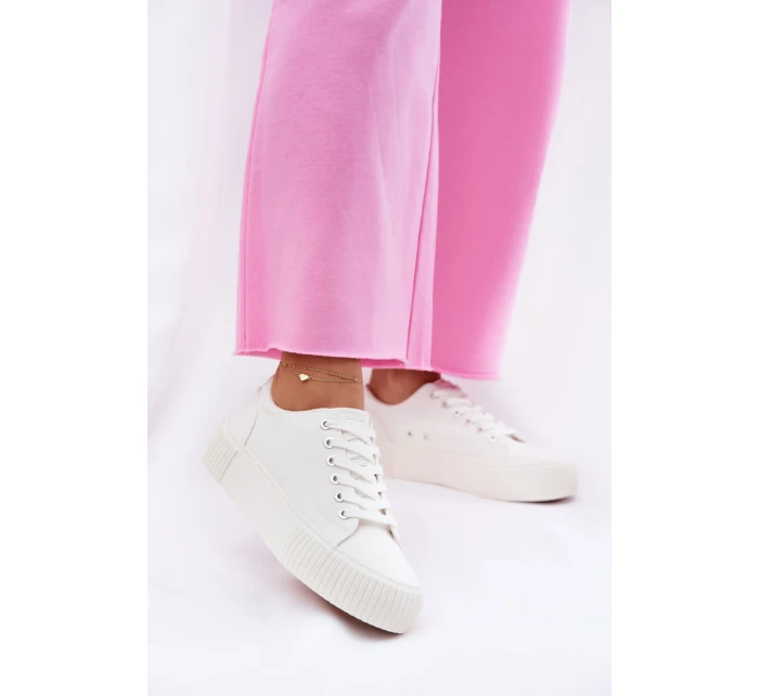 Tenisky na platforme model 211349 Vykročte štýlovo