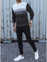 Pánsky sivý sveter FashionStreet WX2204