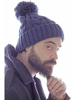 Pletená čepice s copánkovým vzorem green model 22452633 - Atlantis Headwear Pletená čepice s copánkovým vzorem green model 22452633 - Atlantis Headwear