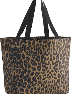 BagBase BG 194 Taška „Leopard Tote“ 52.0194 s leopardovým vzorom
