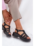 Dámské Sandály  Černé model 21695836 - Zaxy
