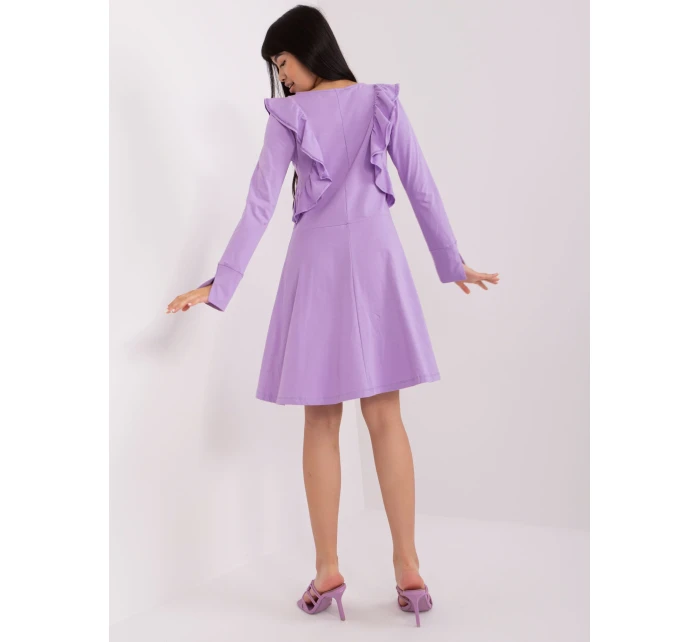 EM SK HW 20 395 šaty.34P svetlo fialová