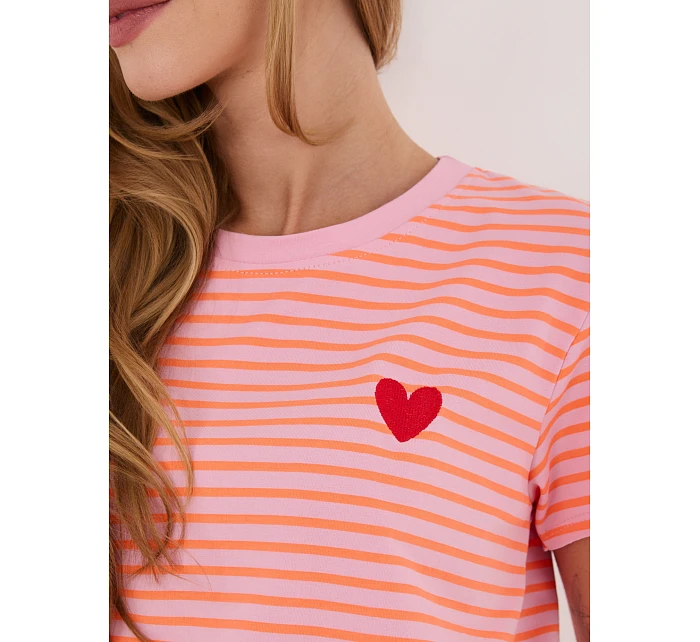 Tričko IT TS 22397.89 tmavoružové