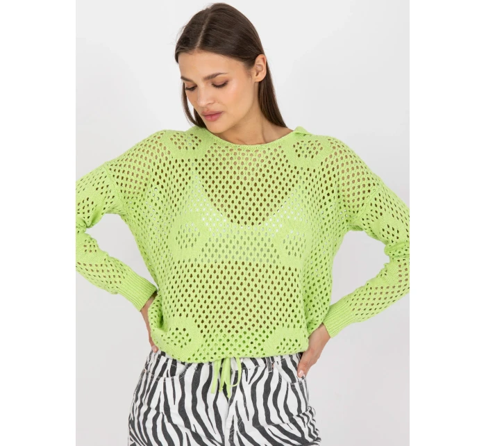 Dámsky sveter LC SW 0237.26P svetlo zelený Dámsky sveter LC SW 0237.26P svetlo zelený