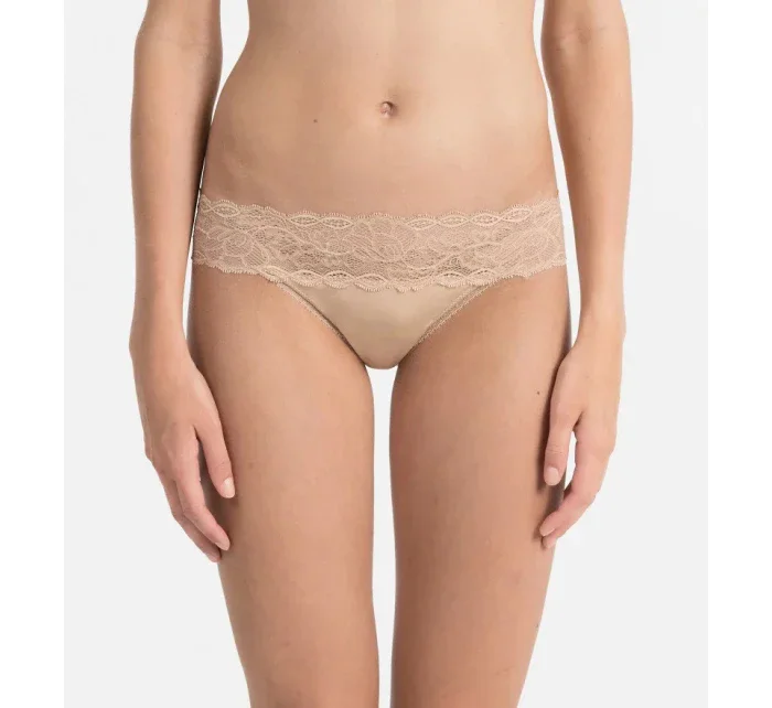 Dámske tangá QF1199E-GXB marhuľová - Calvin Klein Dámske tangá QF1199E-GXB marhuľová - Calvin Klein