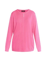 Dámsky sveter QNS0390-004 Dark Pink - Monnari