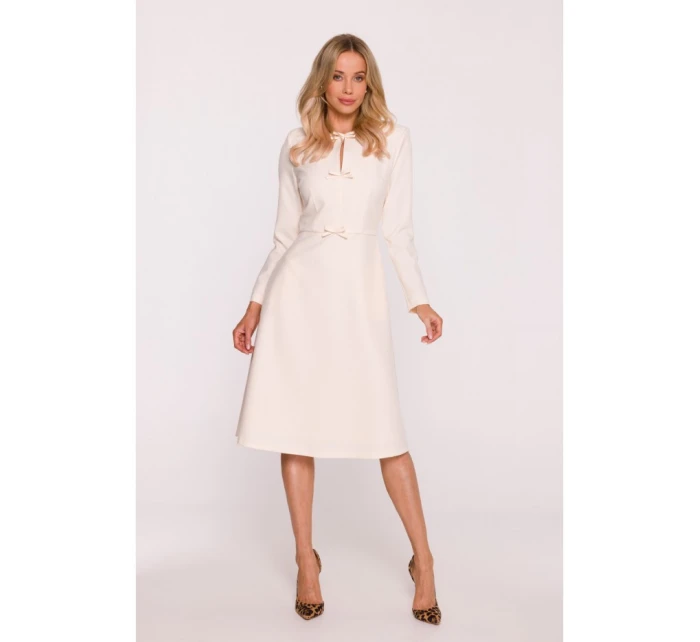 Šaty s mašlí  kost  model 21957376 - STYLOVE