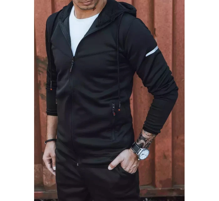 FashionStreet čierna pánska tepláková súprava AX0620