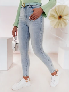 Dámské džínové úzké kalhoty v  modrá Dstreet model 21985491 - FashionStreet