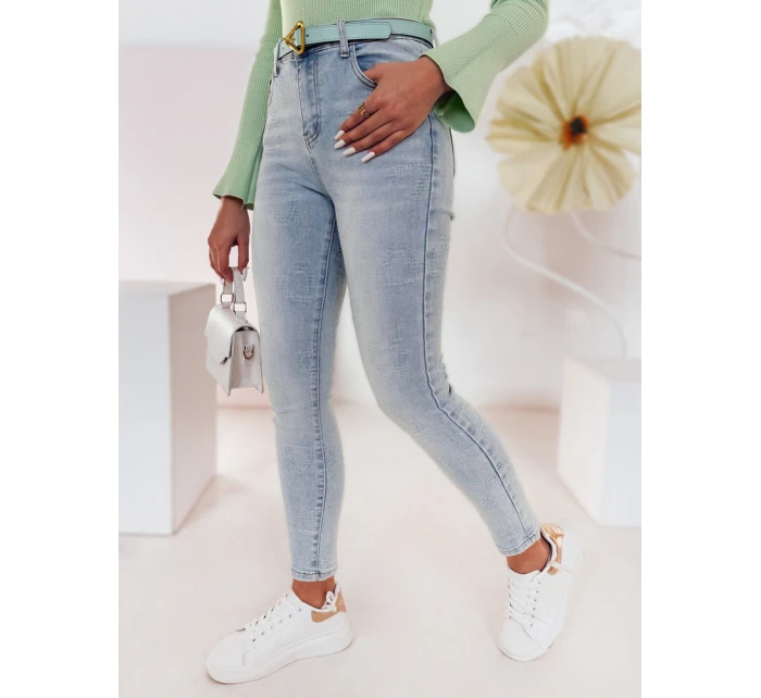 Dámské džínové úzké kalhoty v  modrá Dstreet model 21985491 - FashionStreet