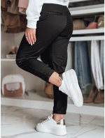 Dámské kalhoty chinos s páskem černá Dstreet model 21986440 - FashionStreet