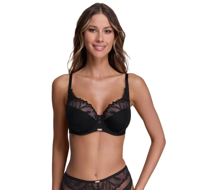 Dámská podprsenka 2107 Yasemin black - AVA Dámská podprsenka 2107 Yasemin black - AVA