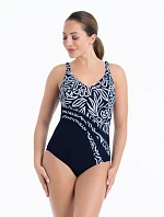 Štýl Dirban Care Jednodielne plavky 6318 marine-white - Anita Care