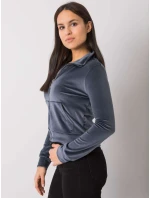 Mikina RV BL 7303.98P tmavo šedá