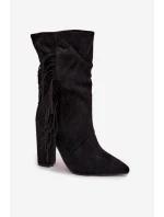 Topánky na podpätku model 221127 Krok vo veľkom štýle