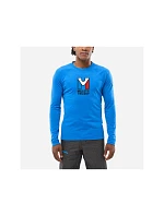 Pánske tričko MILLET Trilogy Wool Ts Ls M, modré'