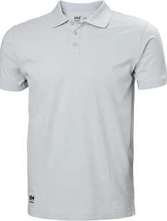 Classic Pánské piqué polo "Classic" grey fog model 22434175 - Helly Hansen