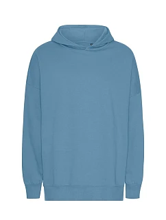 T Mikina s kapucí z těžké bio IC bavlny "Tiger" dusty indigo model 22417438 - Neutral