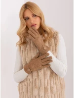 Rękawiczki AT RK model 19367867 camelowy - FPrice