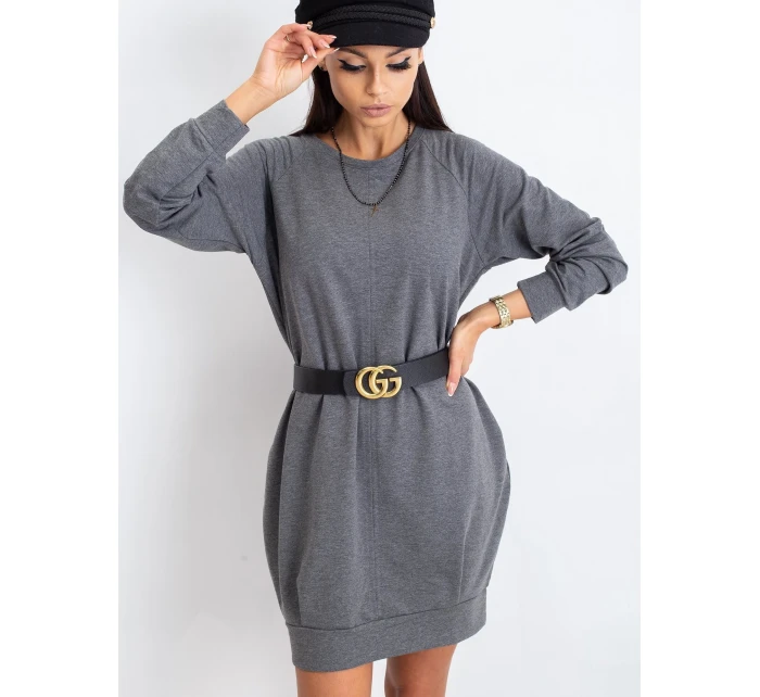 Šaty RV TU 5184.93P tmavo šedá