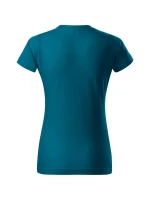 Základné dámske tričko petrol