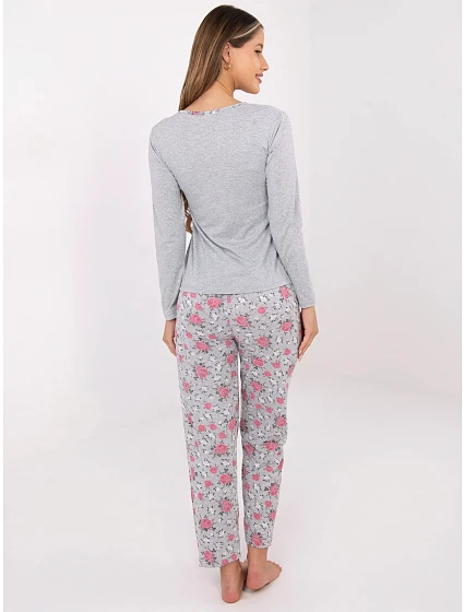 Dámské pyžamo DU PI FP model 21915146 šedé - FPrice