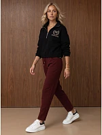 Bluza damska ocieplana ze stójką i czarna model 22554597 - FashionStreet
