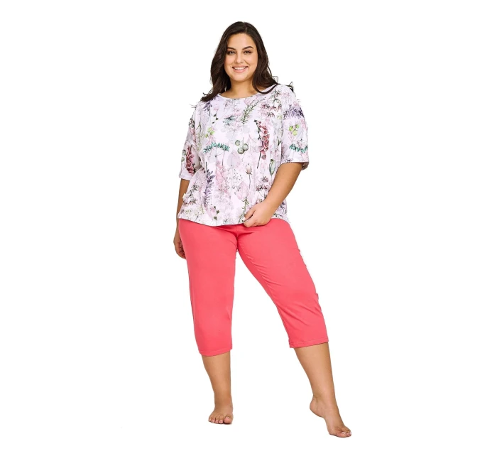 Dámske pyžamo 3156 Olive plus - TARO