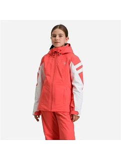 Lyžiarska bunda ROSSIGNOL Girl Ski Jkt orange