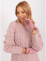 Rękawiczki AT RK model 19069282 jasny różowy - FPrice Rękawiczki AT RK model 19069282 jasny różowy - FPrice