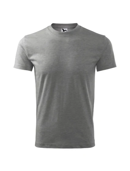Classic tričko unisex tmavě šedý melír Classic tričko unisex tmavě šedý melír