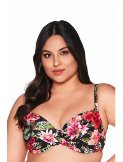 PLAVKOVÁ PODPRSENKA SK 219 KVETINOVÁ