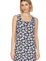 Dámská noční košile Regina 132 sz/r M-XL L24