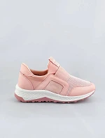 Ružové dámske topánky slip-on (C1003)