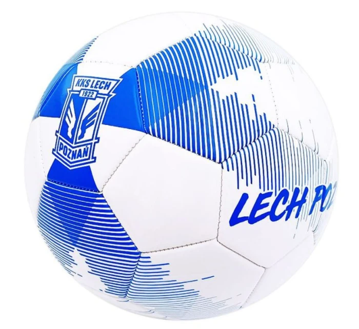 Futbalový erb Lech Poznaň Biela a modrá Futbalový erb Lech Poznaň Biela a modrá