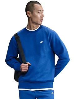 Pánska mikina Nike Club BB tmavo modrá FN3886 480