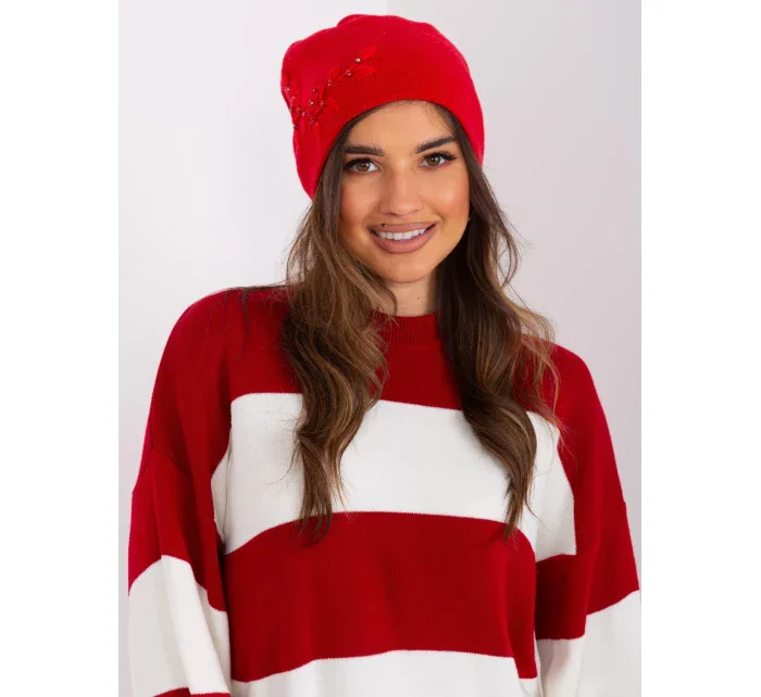 Czapka AT CZ model 19005887 czerwony - FPrice Czapka AT CZ model 19005887 czerwony - FPrice