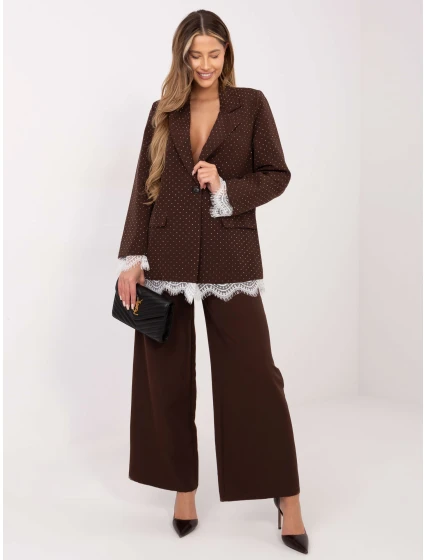 Marynarka IT MA brązowy model 21799659 - FPrice Marynarka IT MA brązowy model 21799659 - FPrice